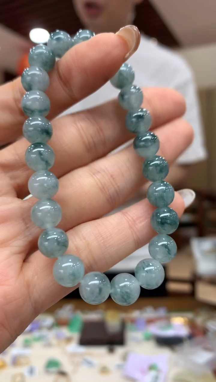 未镶嵌手串翡翠手串