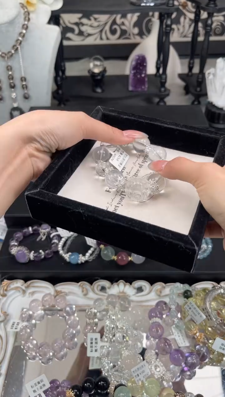 【闪购商品】水晶手链未镶嵌天然水晶 多样性发货