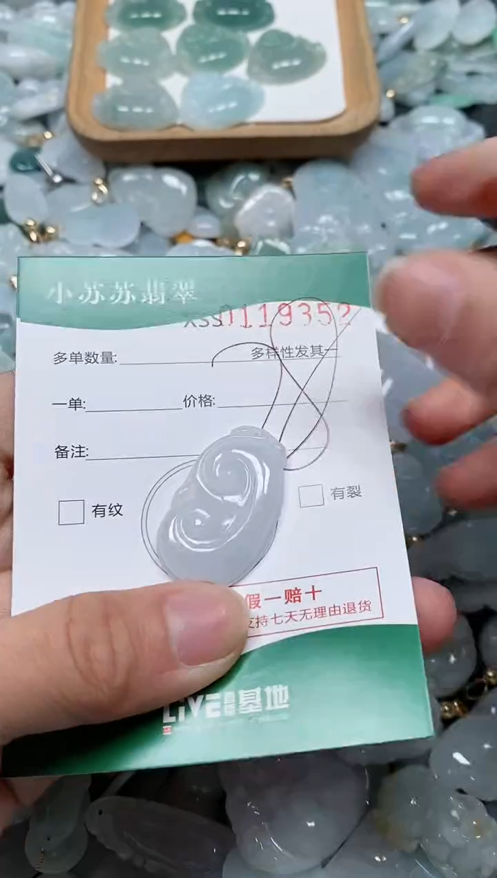 【闪购商品】翡翠颈饰未镶嵌闪购商品0119362