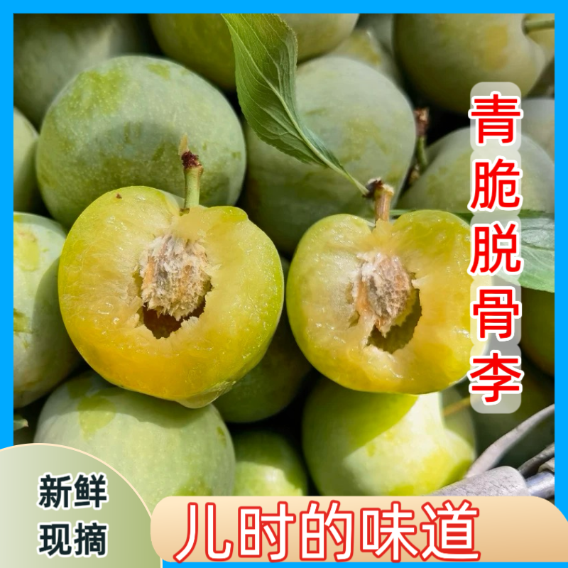  【买三斤送两斤】正宗贵州青脆脱骨李新鲜应季水果脱骨李多仓发货