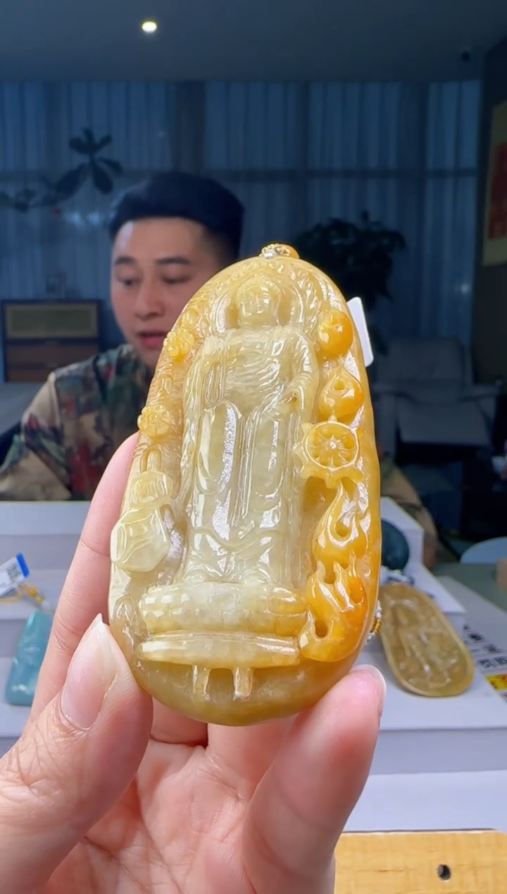 翡翠未镶嵌吊坠(不含链)YL@@960Q3J19790