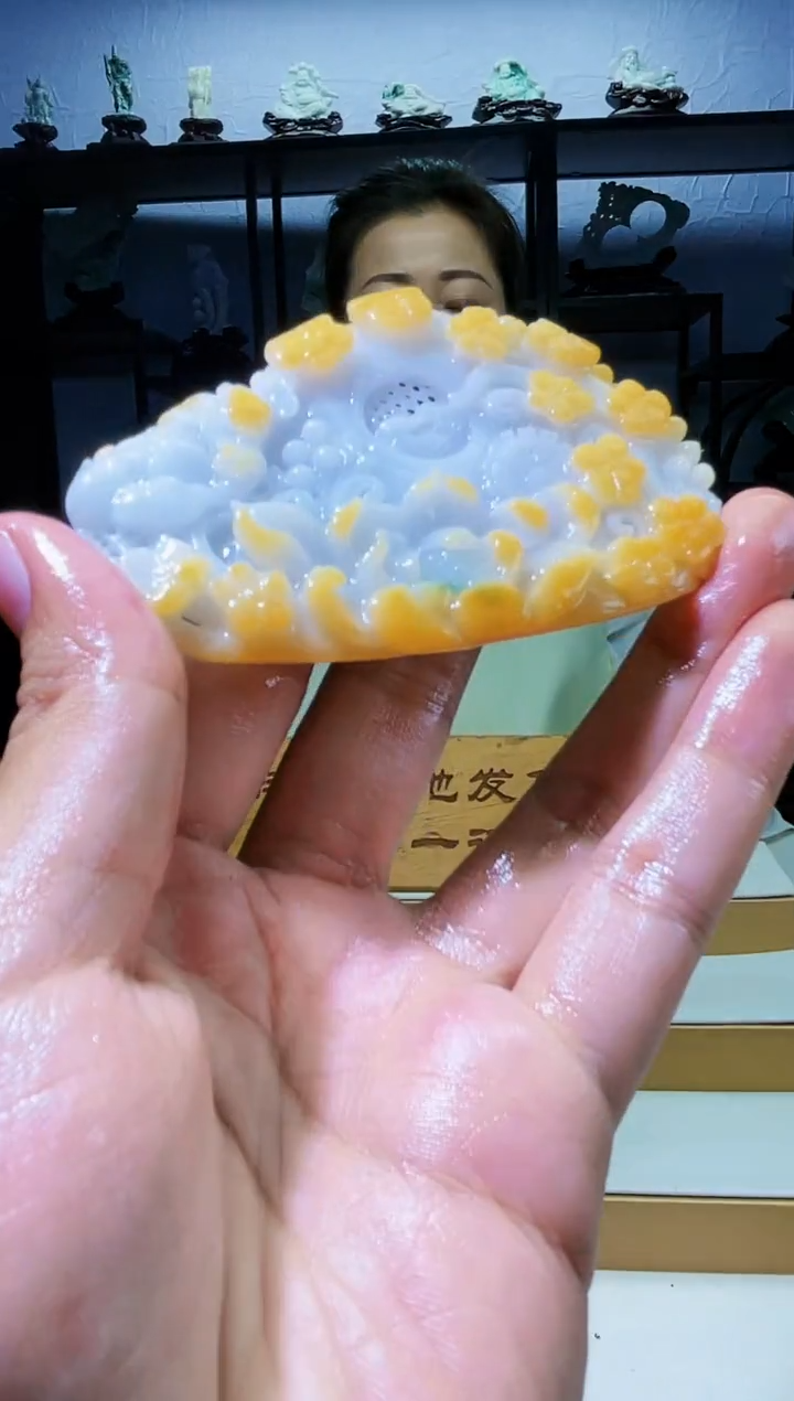 【闪购商品】定制翡翠未镶嵌毛货01250394 