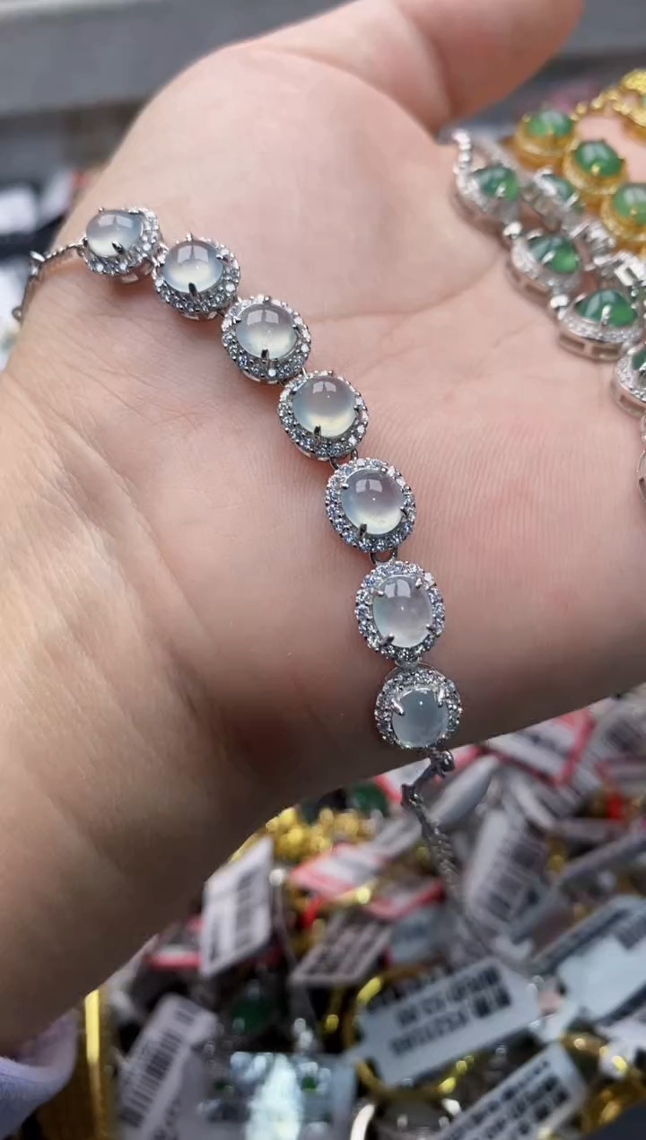 【闪购商品】翡翠戒指银S925镶嵌1111111--5