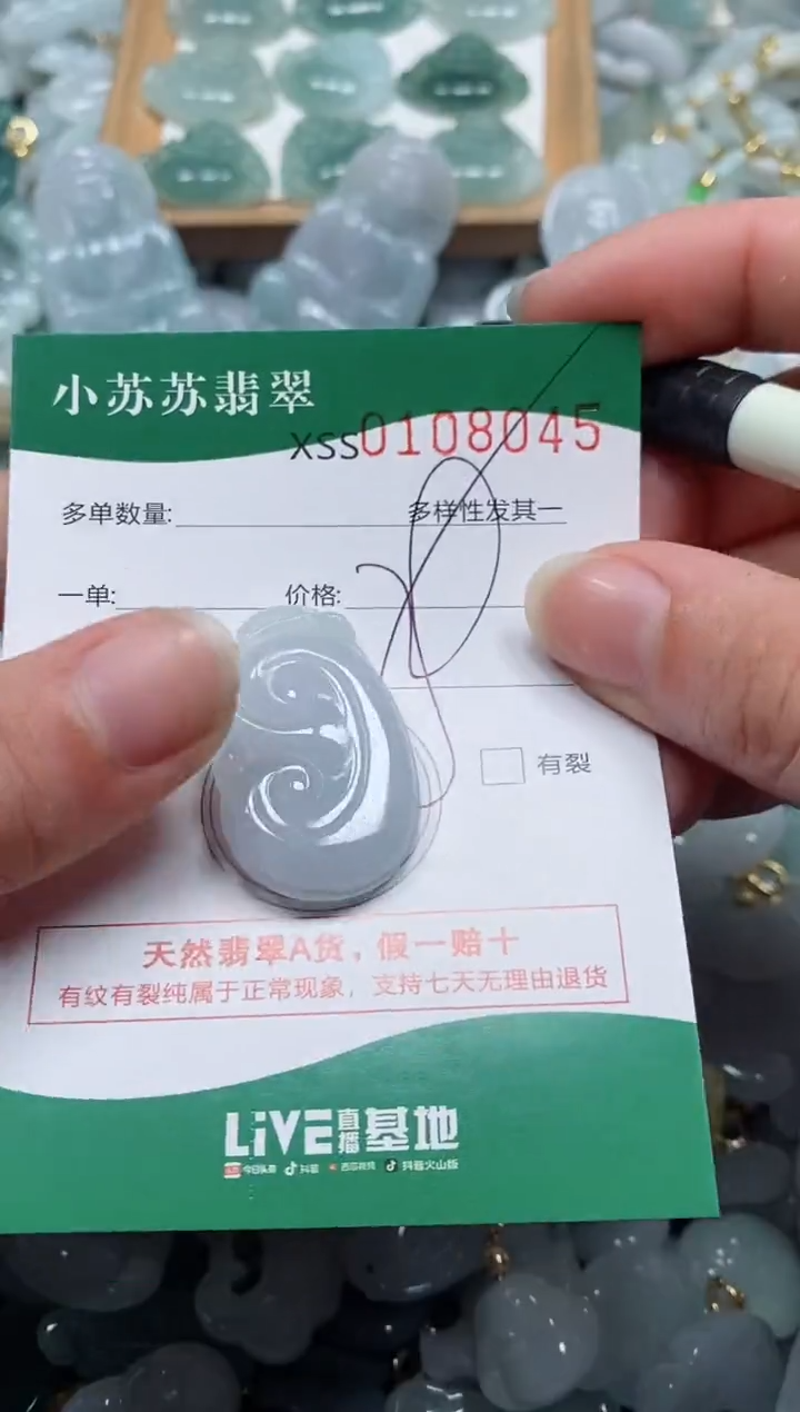 【闪购商品】翡翠颈饰未镶嵌闪购商品0108045