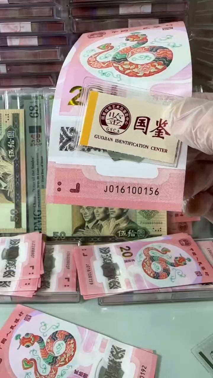 【闪购商品】塑料0016100156蛇钞单张