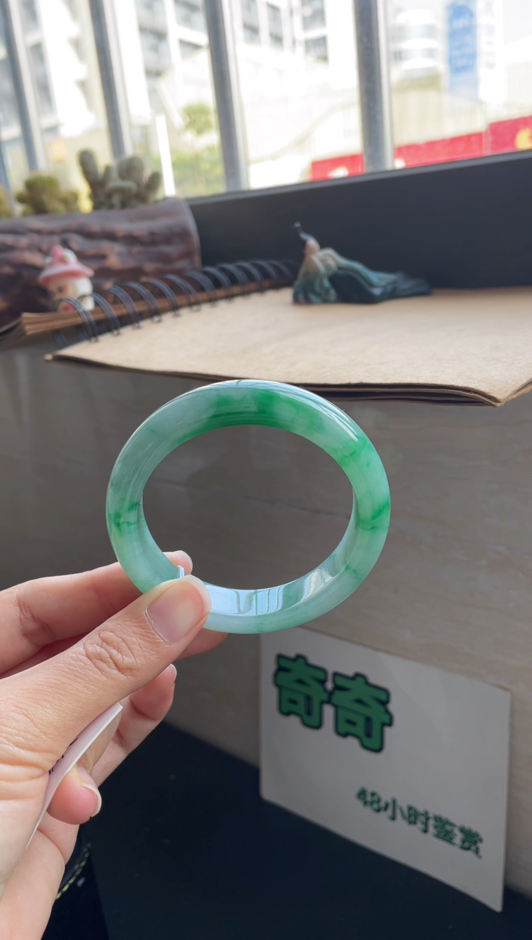 未镶嵌手镯翡翠2546号