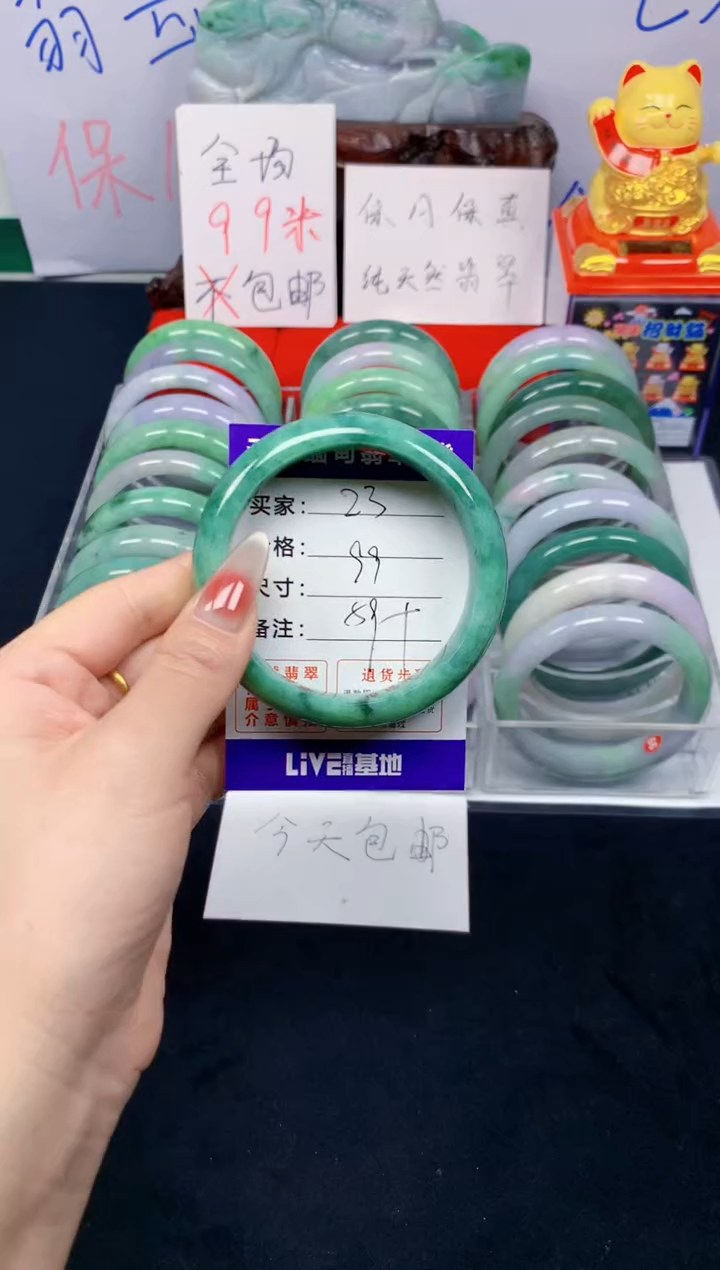 未镶嵌手镯翡翠23