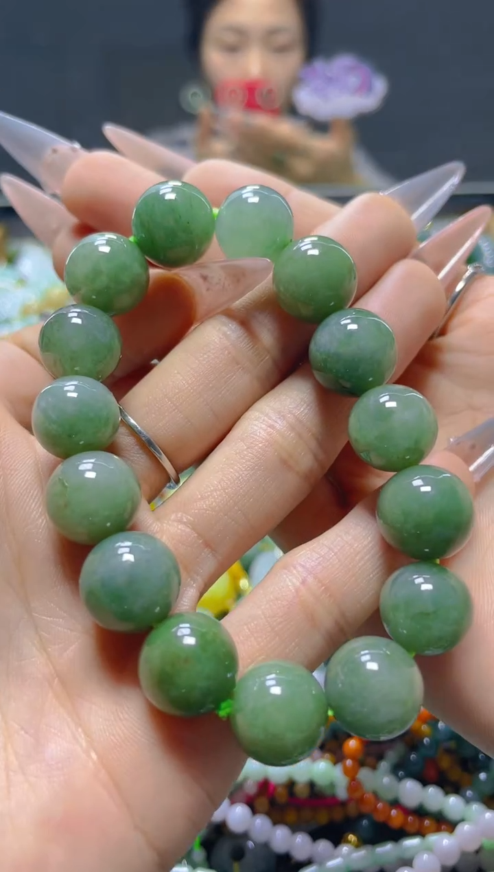 颈饰未镶嵌翡翠13MM