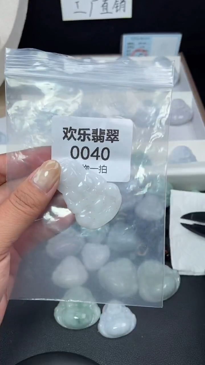颈饰未镶嵌翡翠缅甸天然翡翠0040
