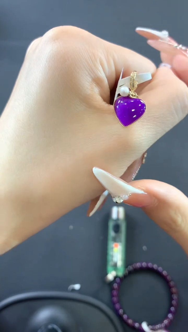 【闪购商品】苏纪石（舒俱来）.18K金镶嵌舒俱来吊坠