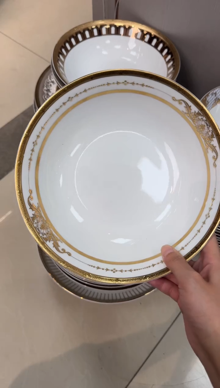 【闪购商品】瓷片9英寸草帽盘福利款