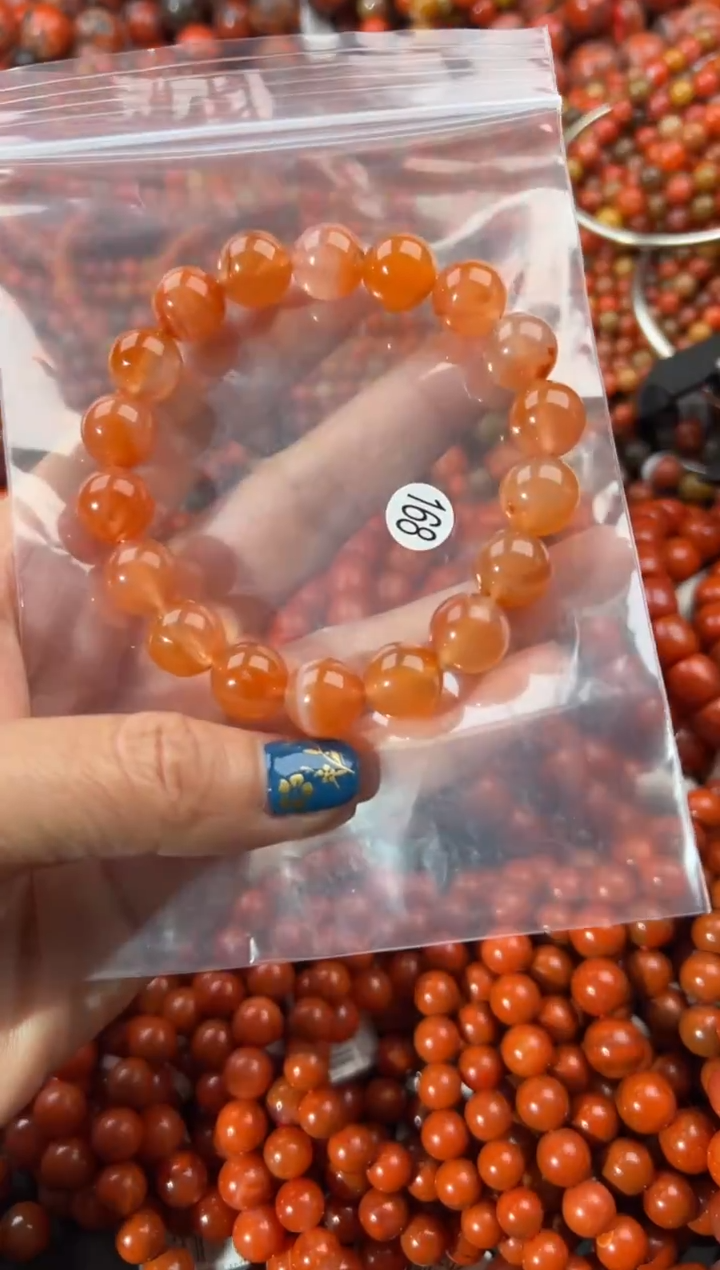 未镶嵌手串南红玛瑙11+