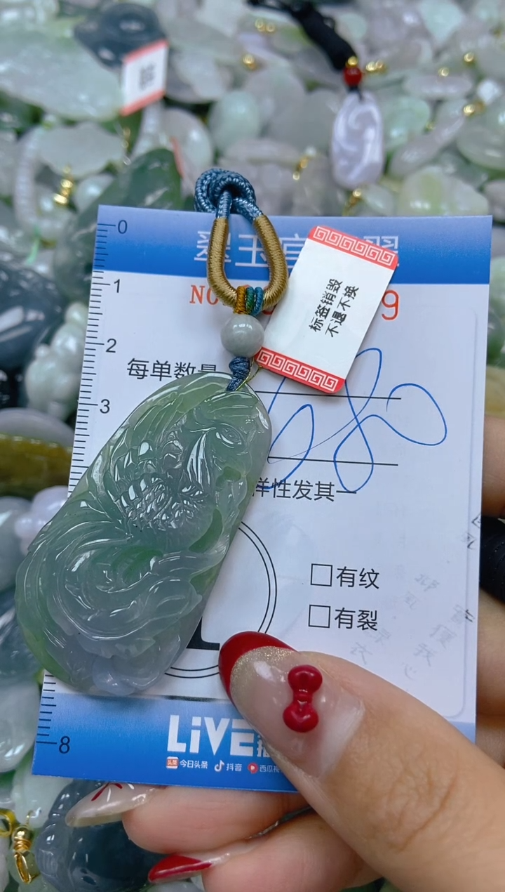【闪购商品】翡翠颈饰未镶嵌闪购0070329