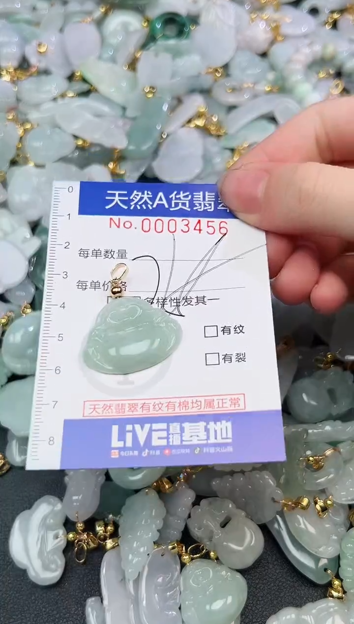 翡翠未镶嵌颈饰爆款时尚百搭闺蜜款天然翡翠A货