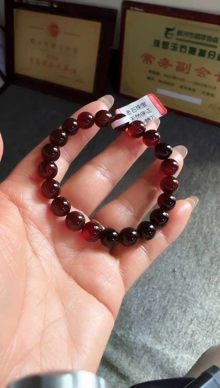 手串琥珀未镶嵌懒**落#27缅甸琥珀血珀手串9mm