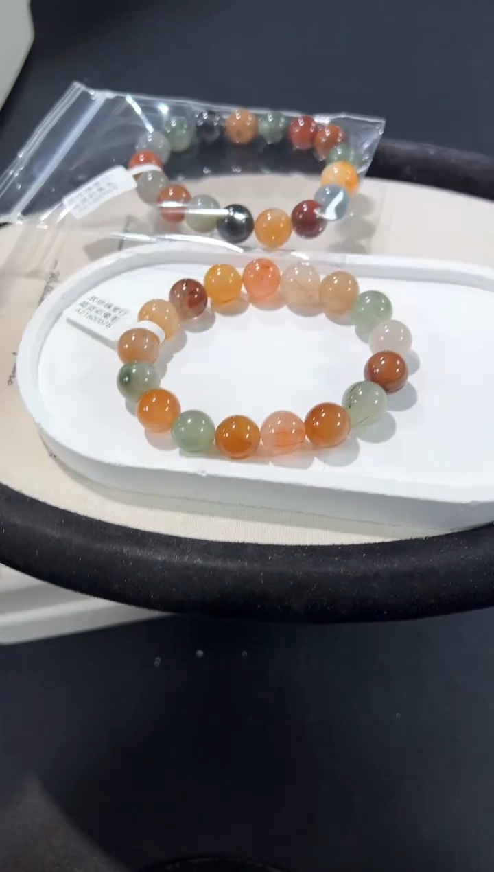 未镶嵌手串水晶48a多样性发其一【1条】默认微瑕12mm