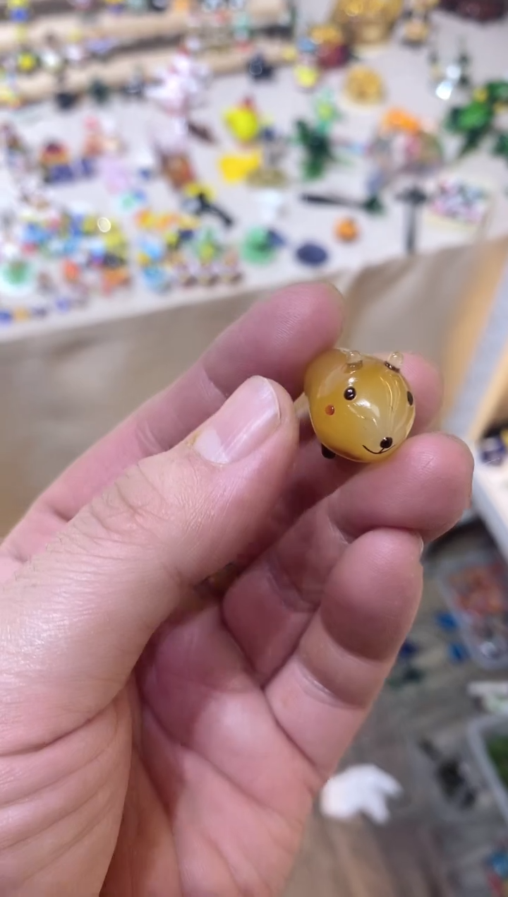 琉璃手工艺品仓鼠