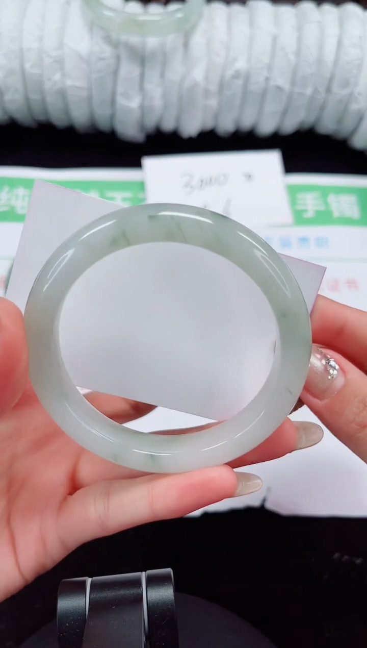 未镶嵌手镯石英质玉288-58/59