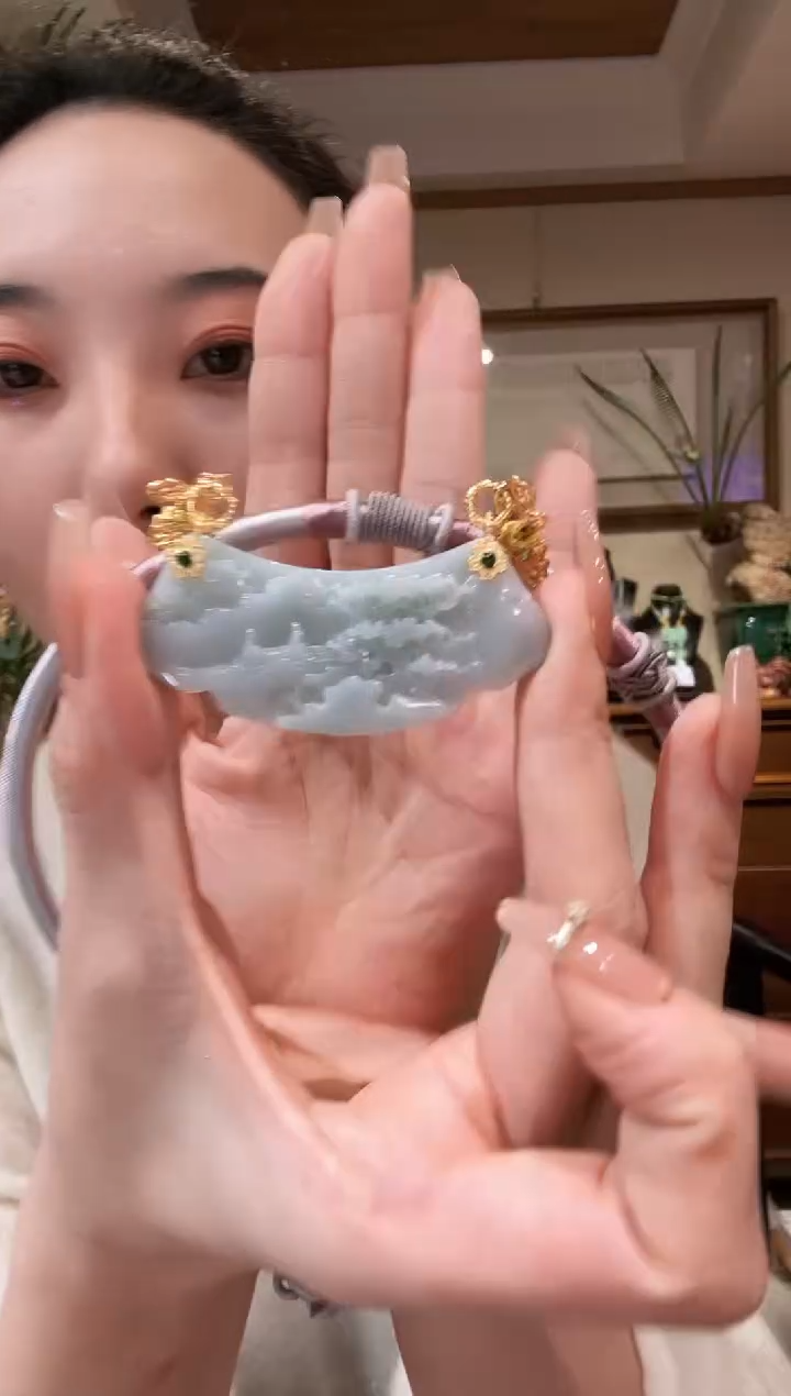 【闪购商品】翡翠颈饰未镶嵌国风