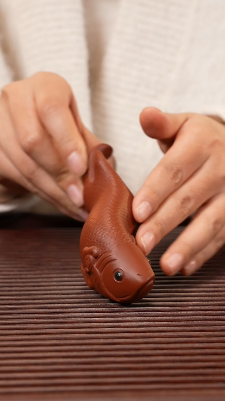 【闪购商品】紫砂茶宠紫砂 金龙鱼