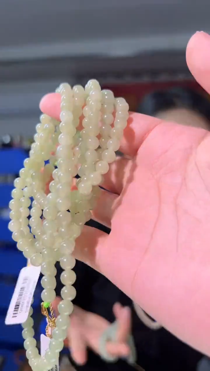 【闪购商品】和田玉项链未镶嵌6mm晴水项链