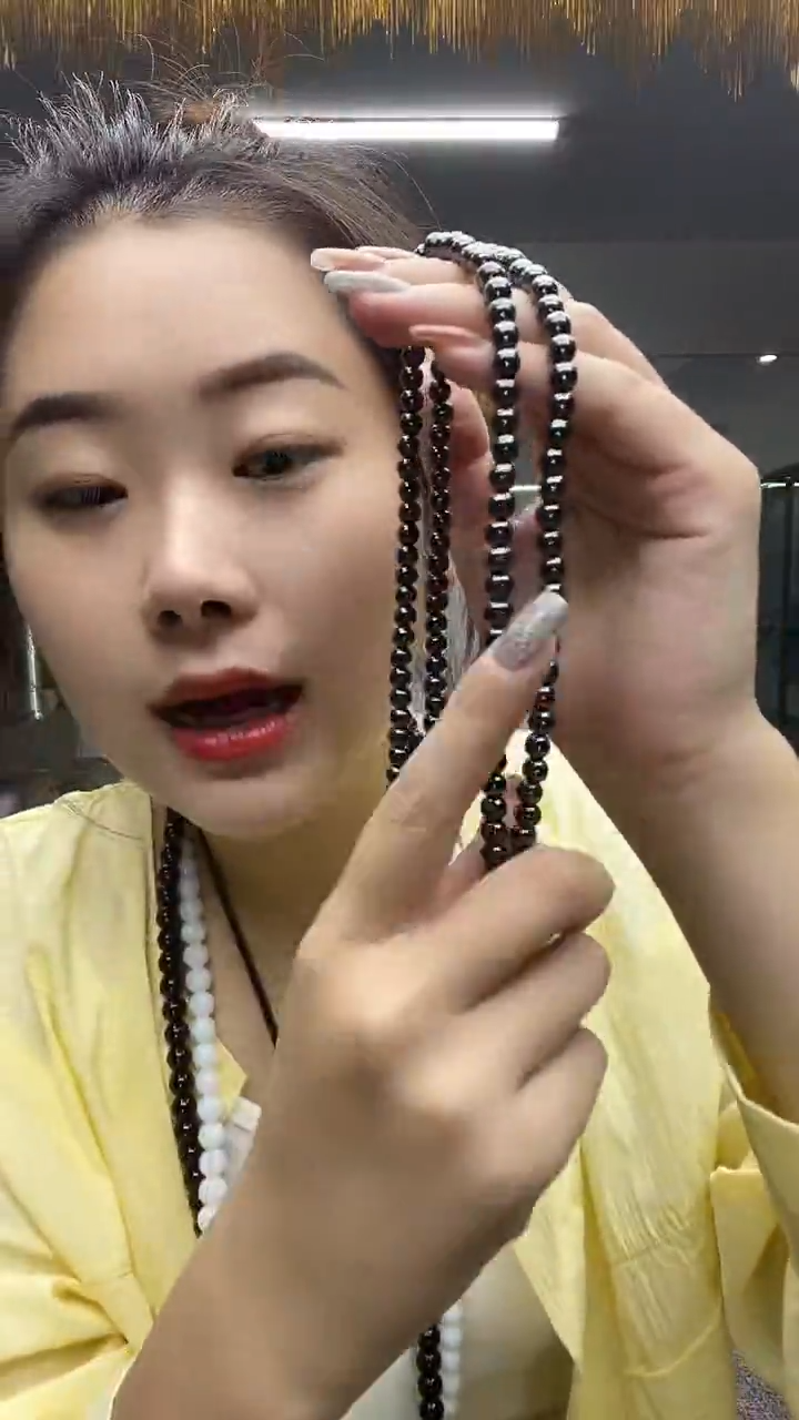黑色多圈手串多样性发货一