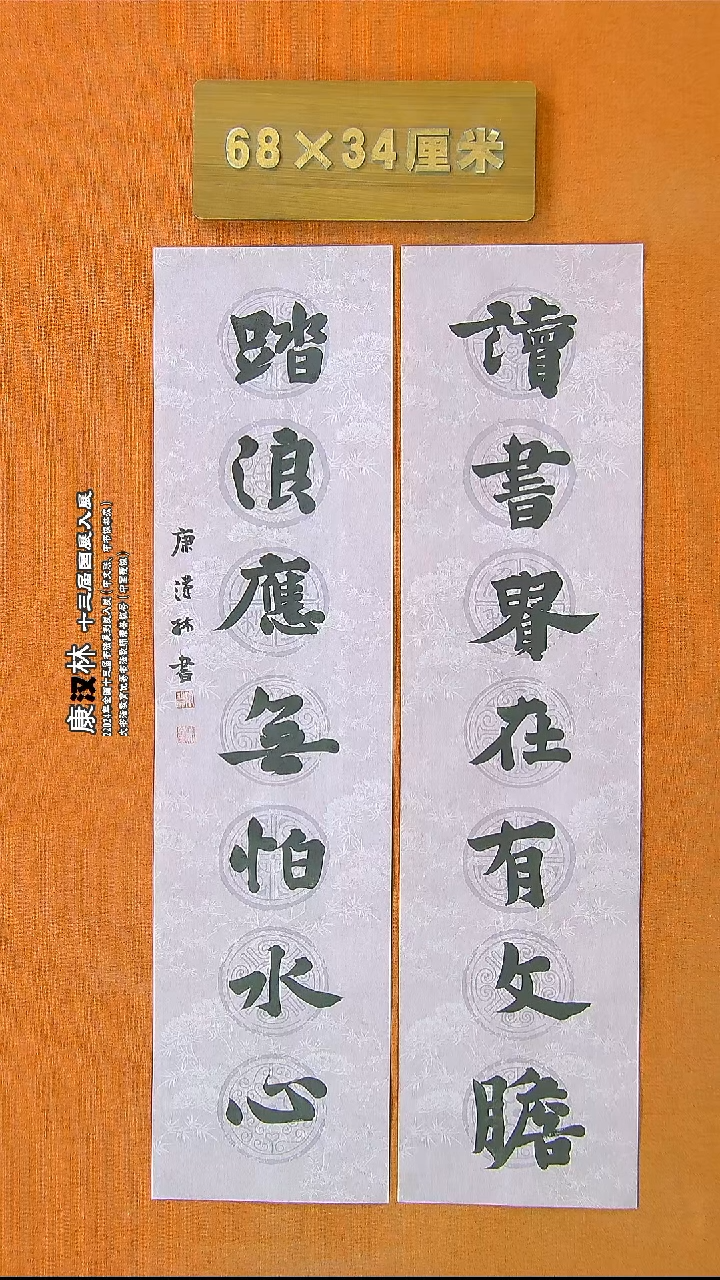 【闪购商品】书法133康汉林书法作品