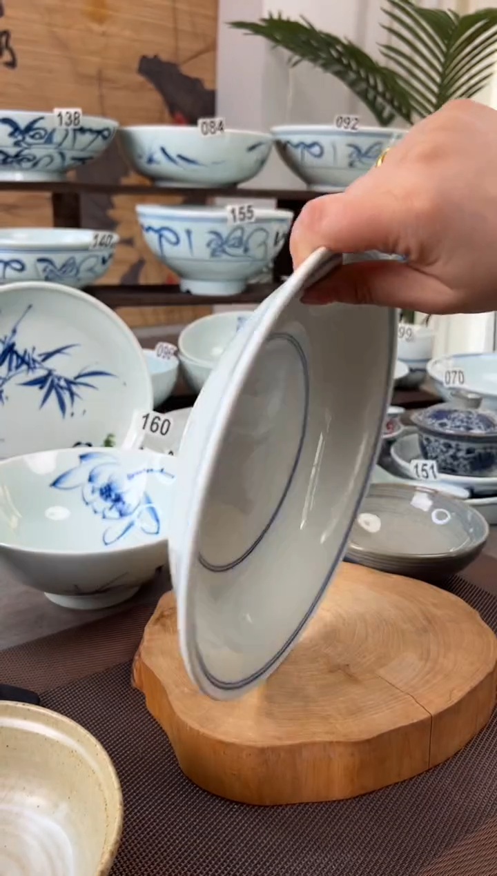 碗微瑕双线9寸明式古碗（单只装）