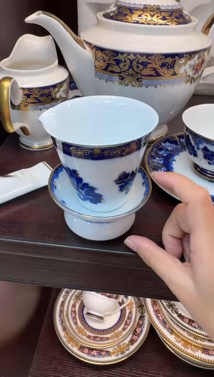 【闪购商品】瓷片分茶器+茶漏 福利款