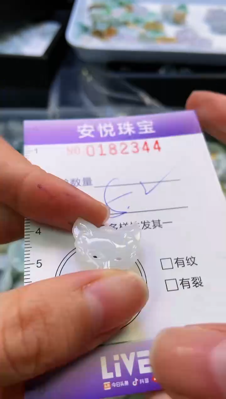 翡翠未镶嵌颈饰闪购0182344