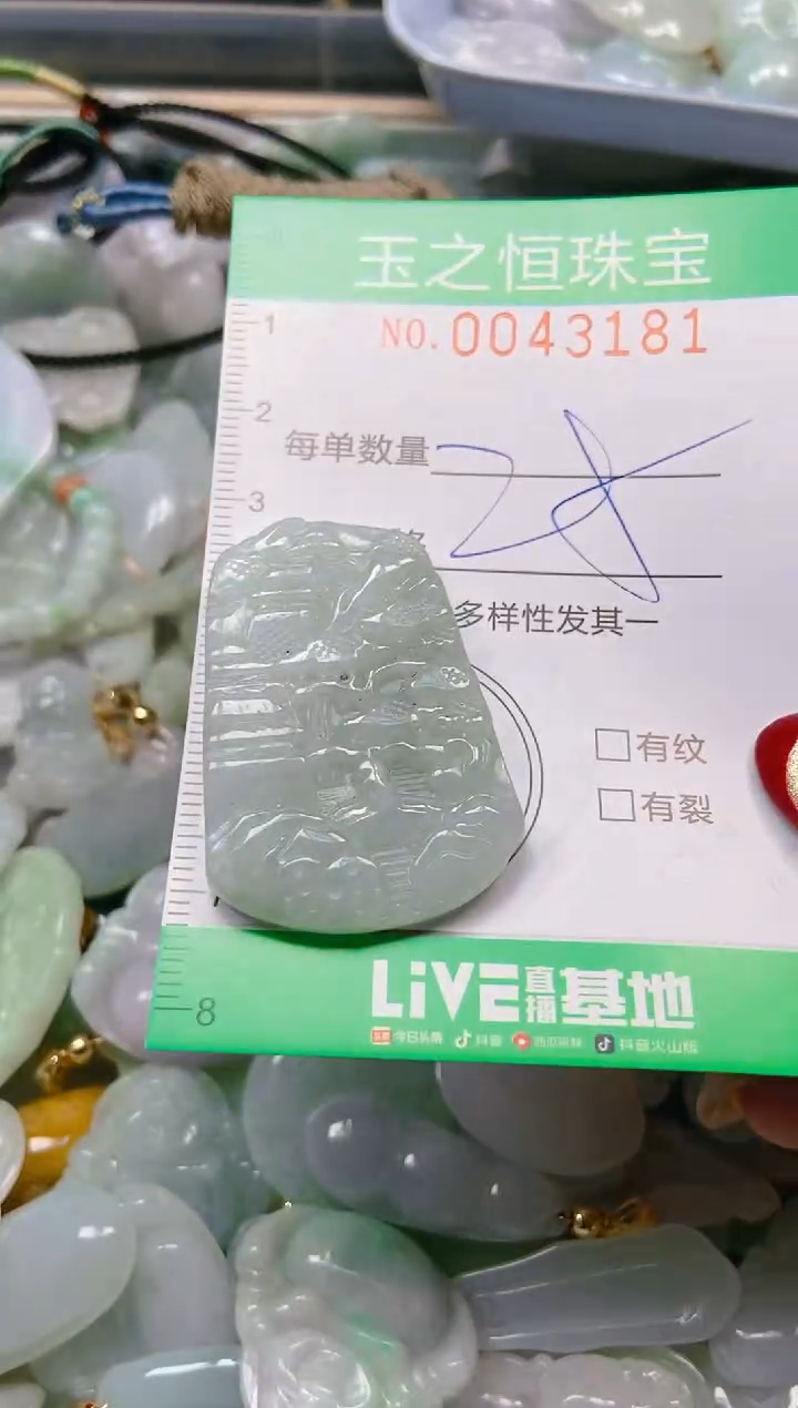 【闪购商品】翡翠颈饰未镶嵌闪购0043181