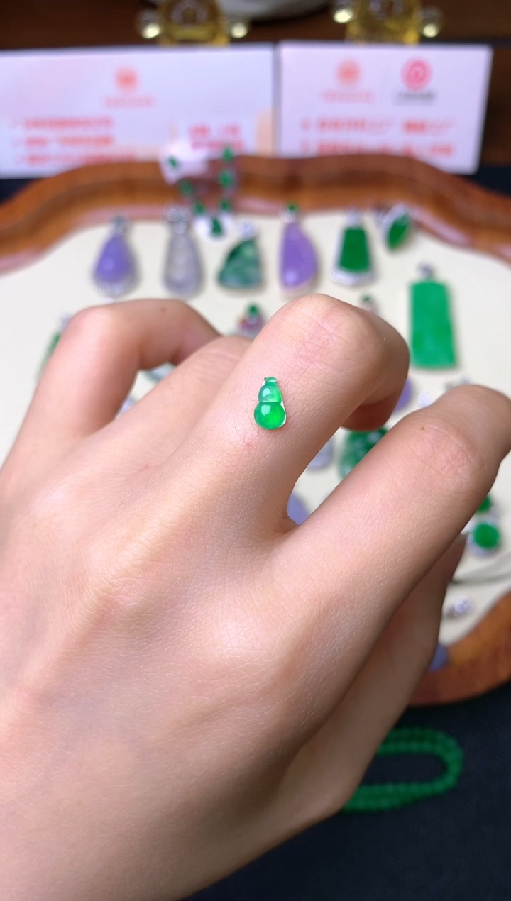 【闪购商品】定制翡翠未镶嵌裸石（镶嵌定制）