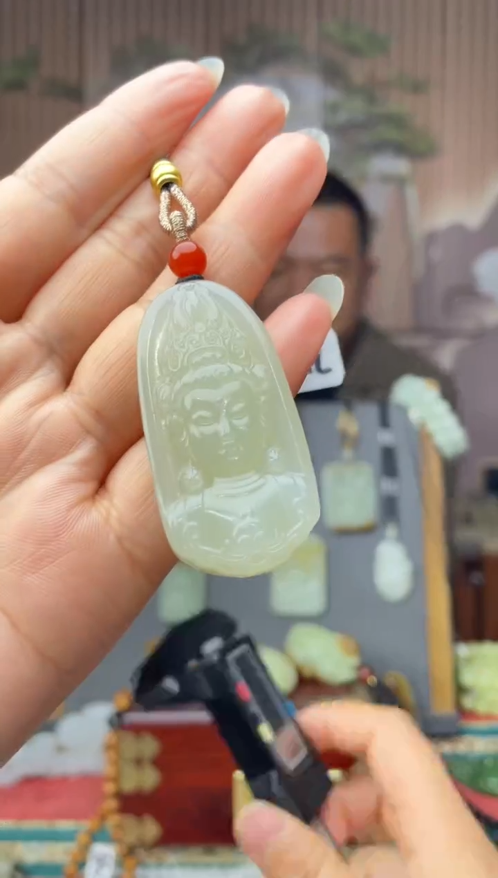 未镶嵌和田玉挂件拍一发一