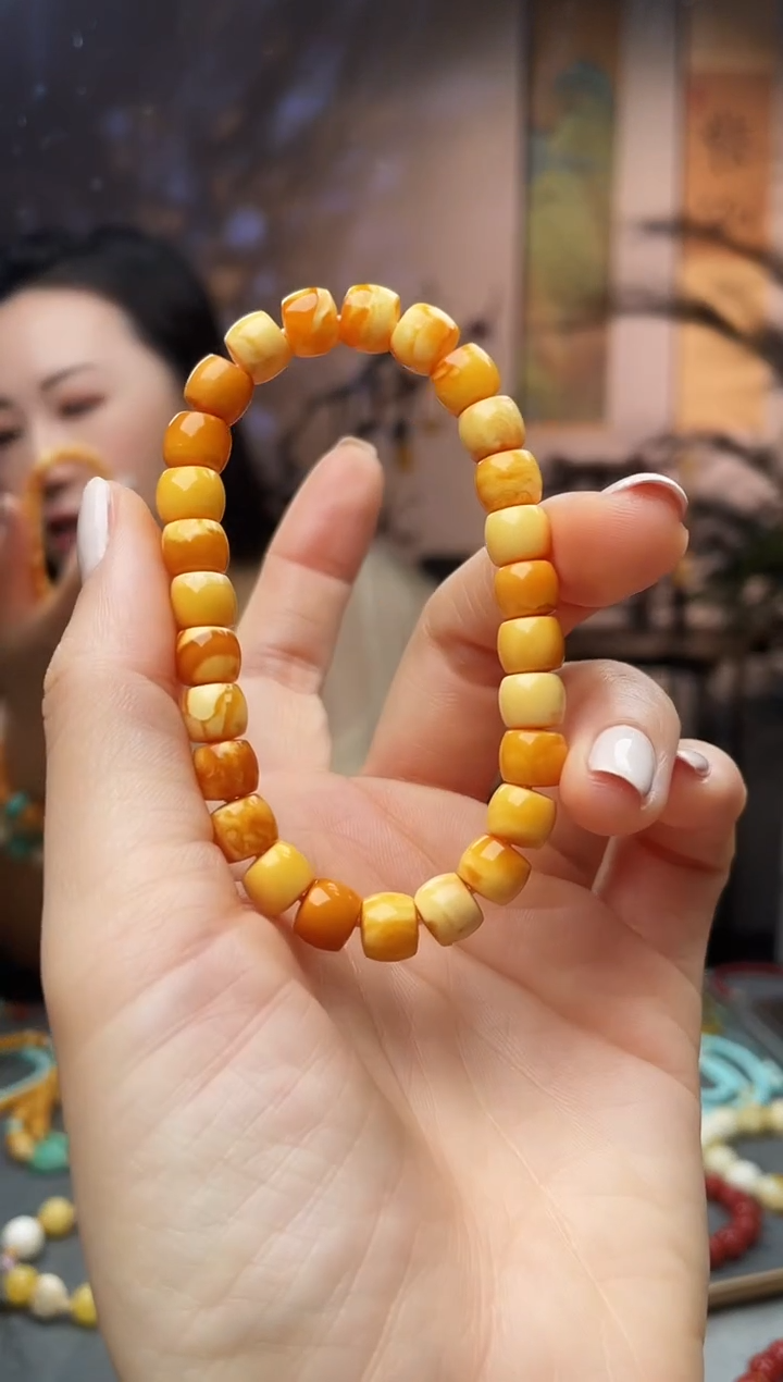 【闪购商品】蜜蜡手链未镶嵌手链