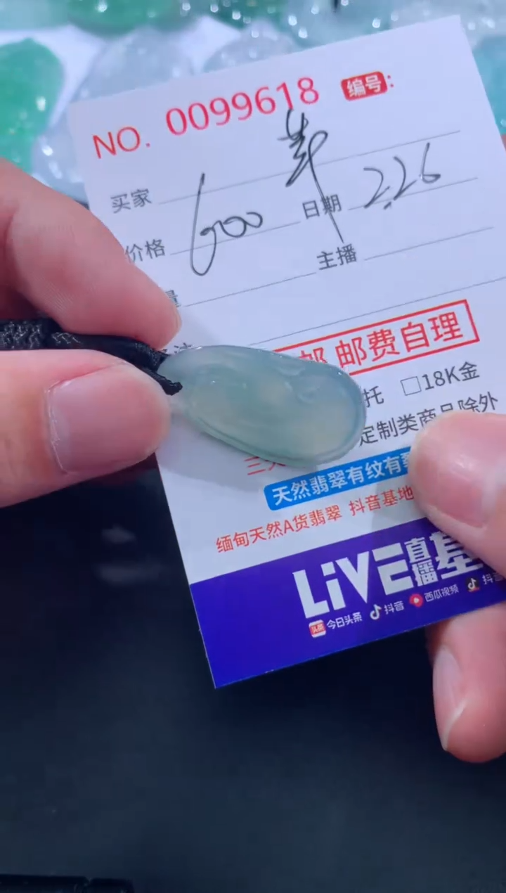 【闪购商品】翡翠颈饰未镶嵌草
