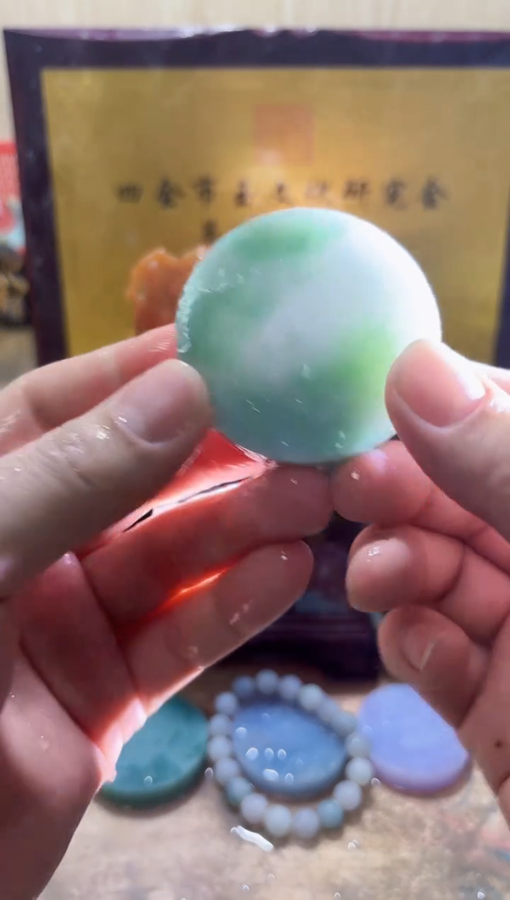 未镶嵌挂件翡翠A货常星7896