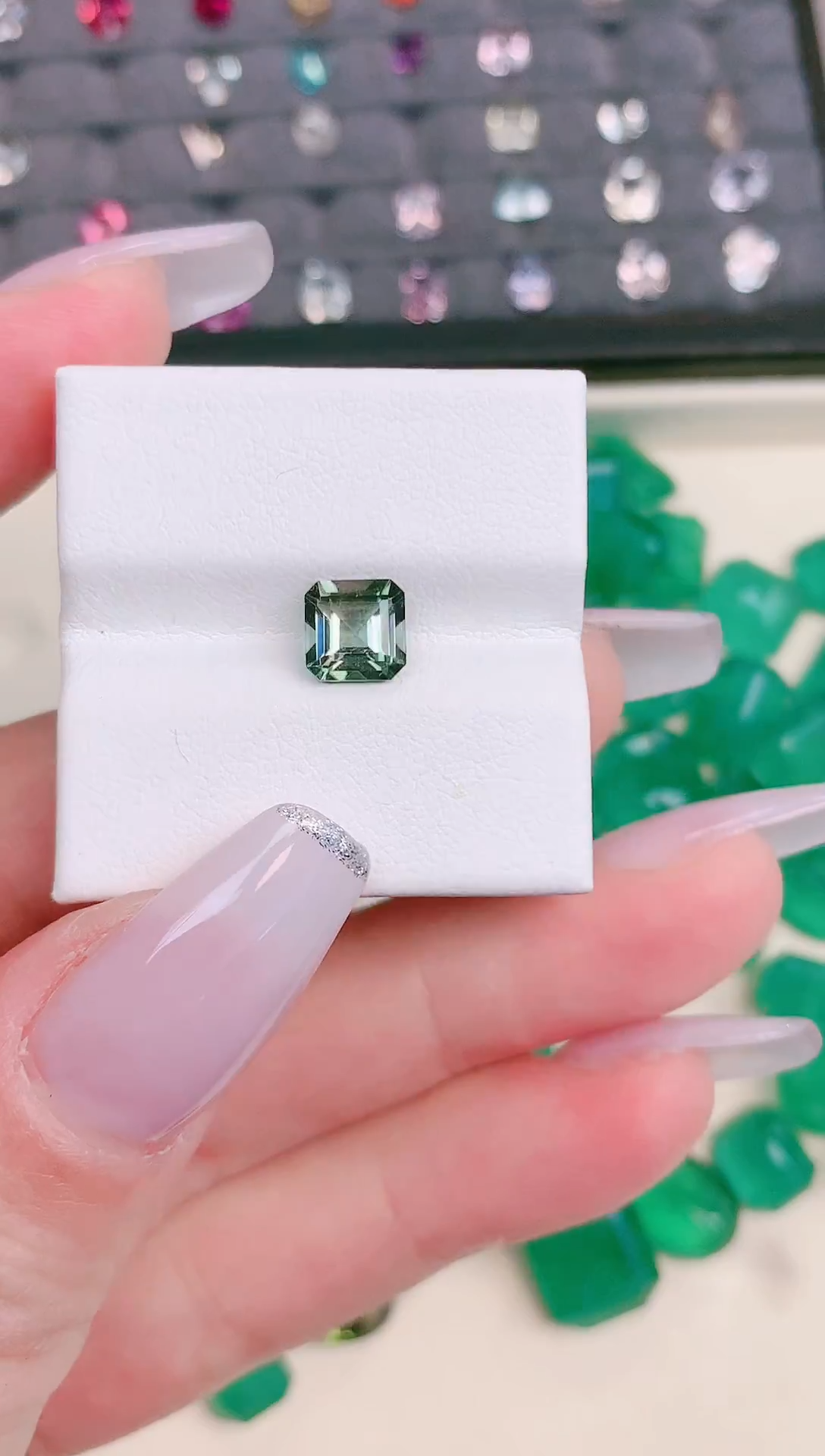 未镶嵌珠宝半成品碧玺1.25ct