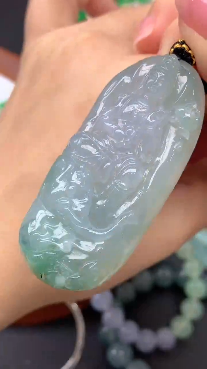 【闪购商品】翡翠颈饰未镶嵌11-天然翡翠