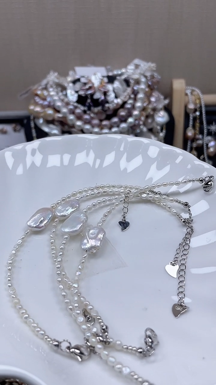 未镶嵌手链淡水珍珠【纯恬饰品】（多样性发货发一）