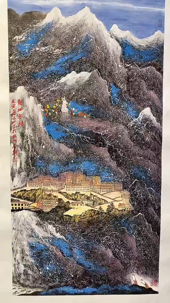 国画画都展厅明德老师国画作品26