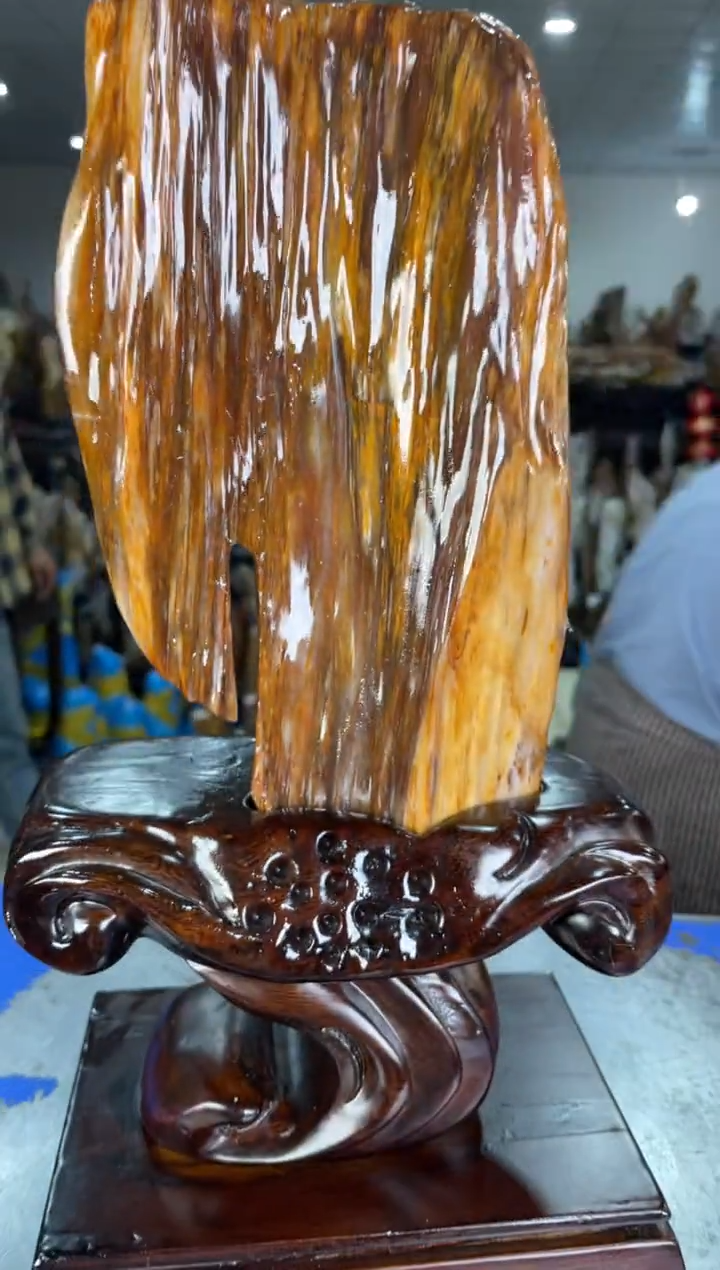 【闪购商品】硅化玉摆件未镶嵌31