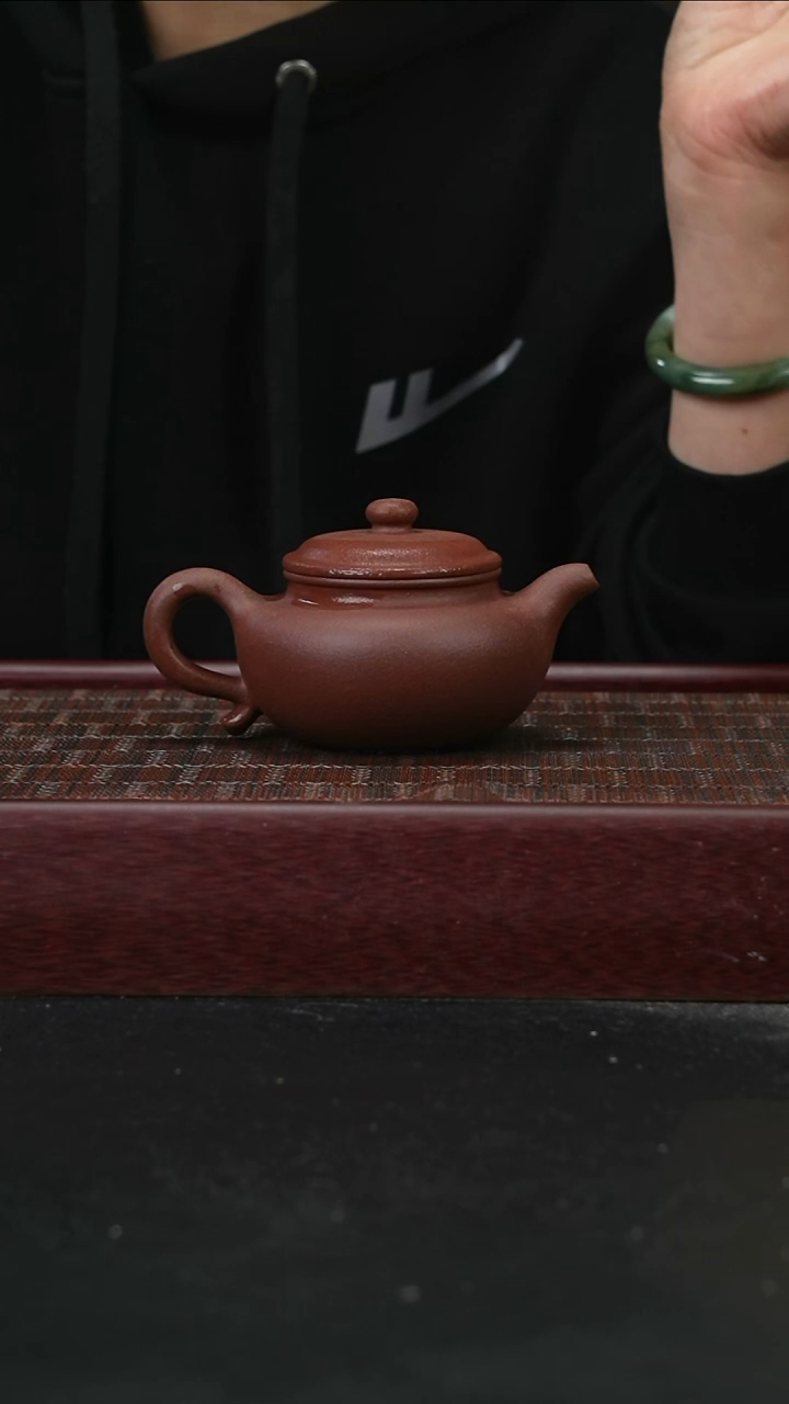 茶壶紫砂ld底槽青 仿古200cc