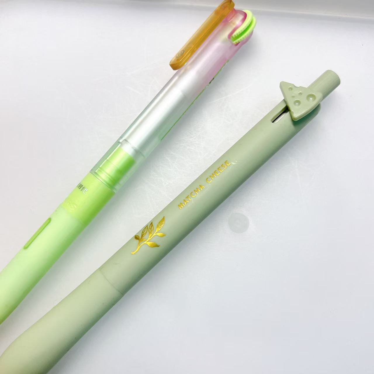 【黑墨-2支】D09青杆齿轮+软握DM芝士,掉封蜡不售后