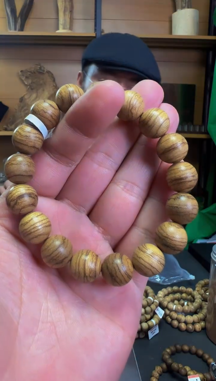 【闪购商品】沉香手串HLG850A天然野黄棋1.3多样性发一