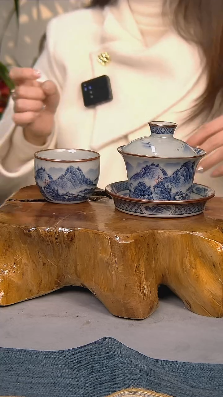 【闪购商品】简装家用款2件套 陶瓷家用茶具系列