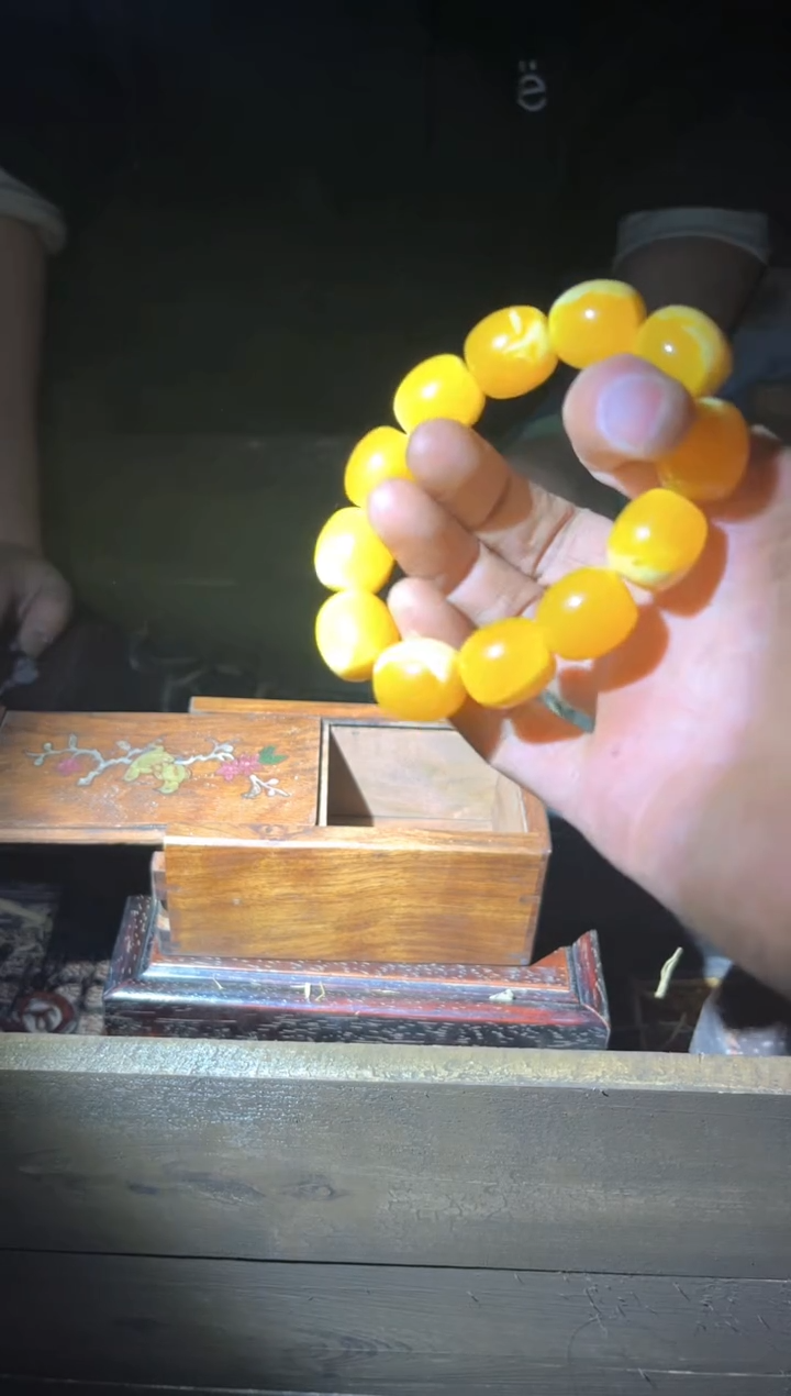 未镶嵌琥珀手链手串