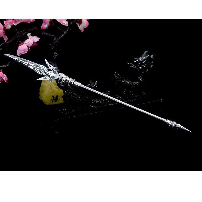 银龙微兵套装六选一（未开刃全长约38cm）桌面摆件