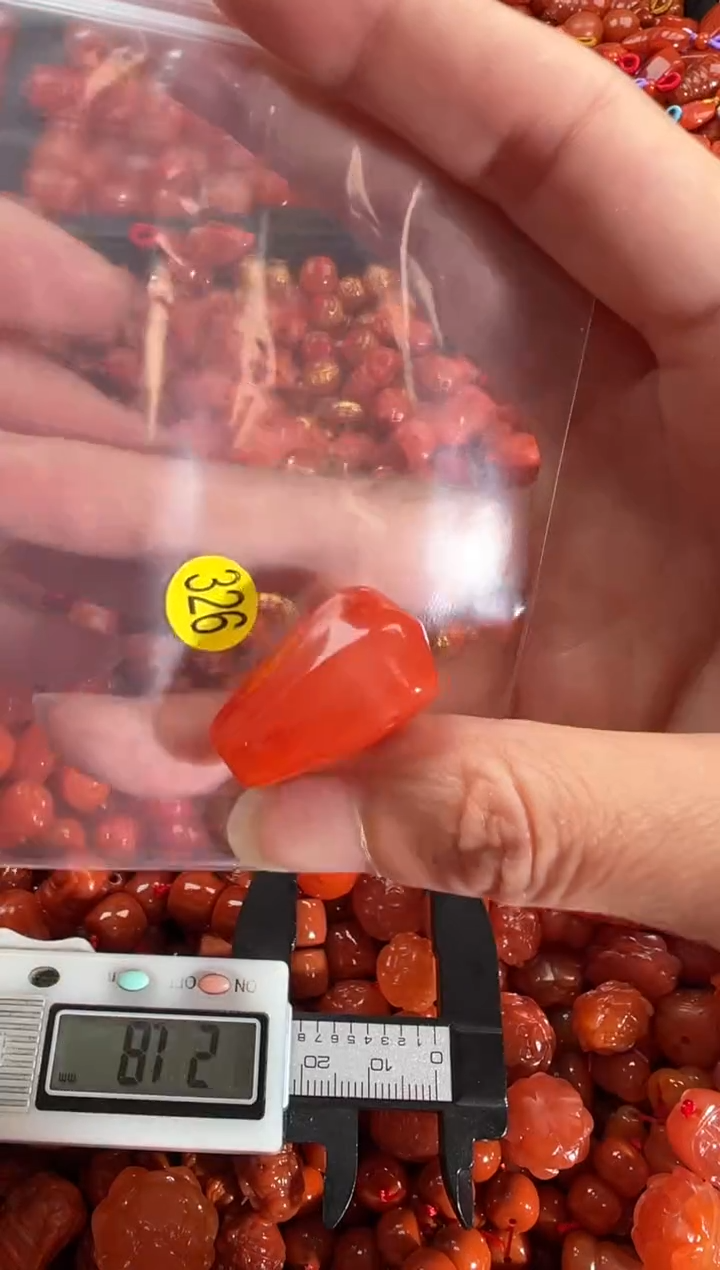 【闪购商品】南红玛瑙颈饰未镶嵌1