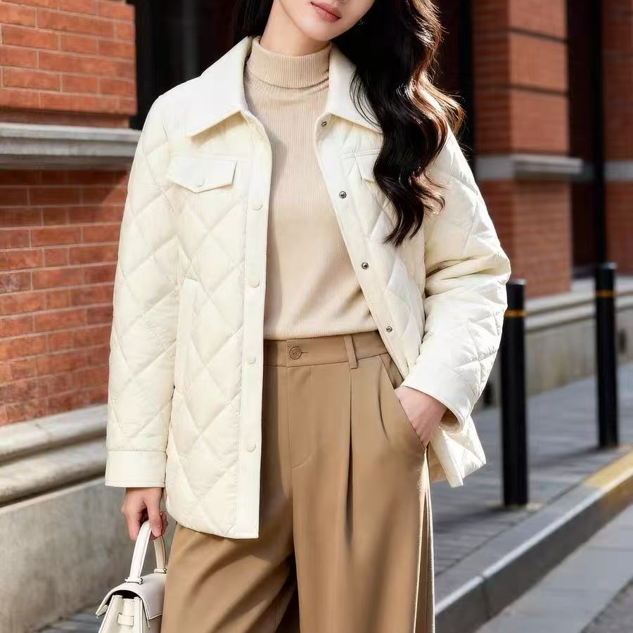 2025冬季女生设计师款棉衣外套 SFNA00009093