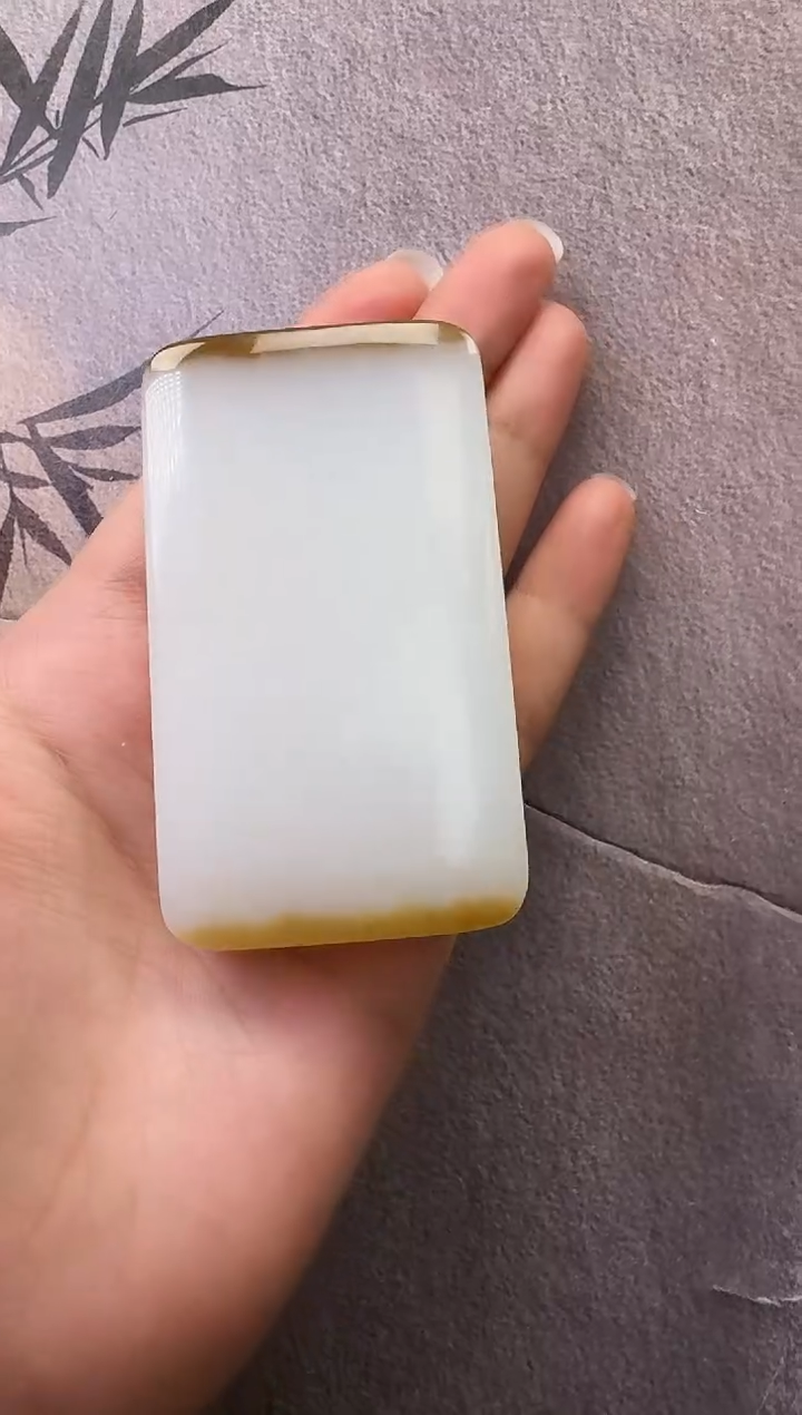 【闪购商品】和田玉颈饰未镶嵌糖白无事牌